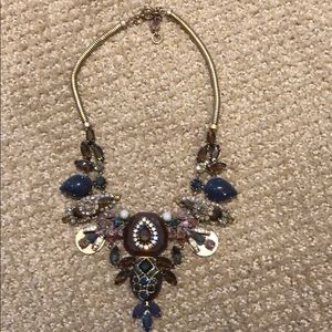 J Crew Gemstone necklace